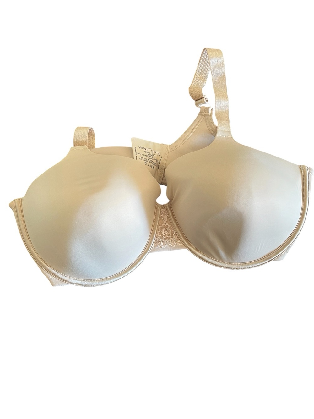 Vanity Fair Smooth Molded Underwire Bra - Beige Cream